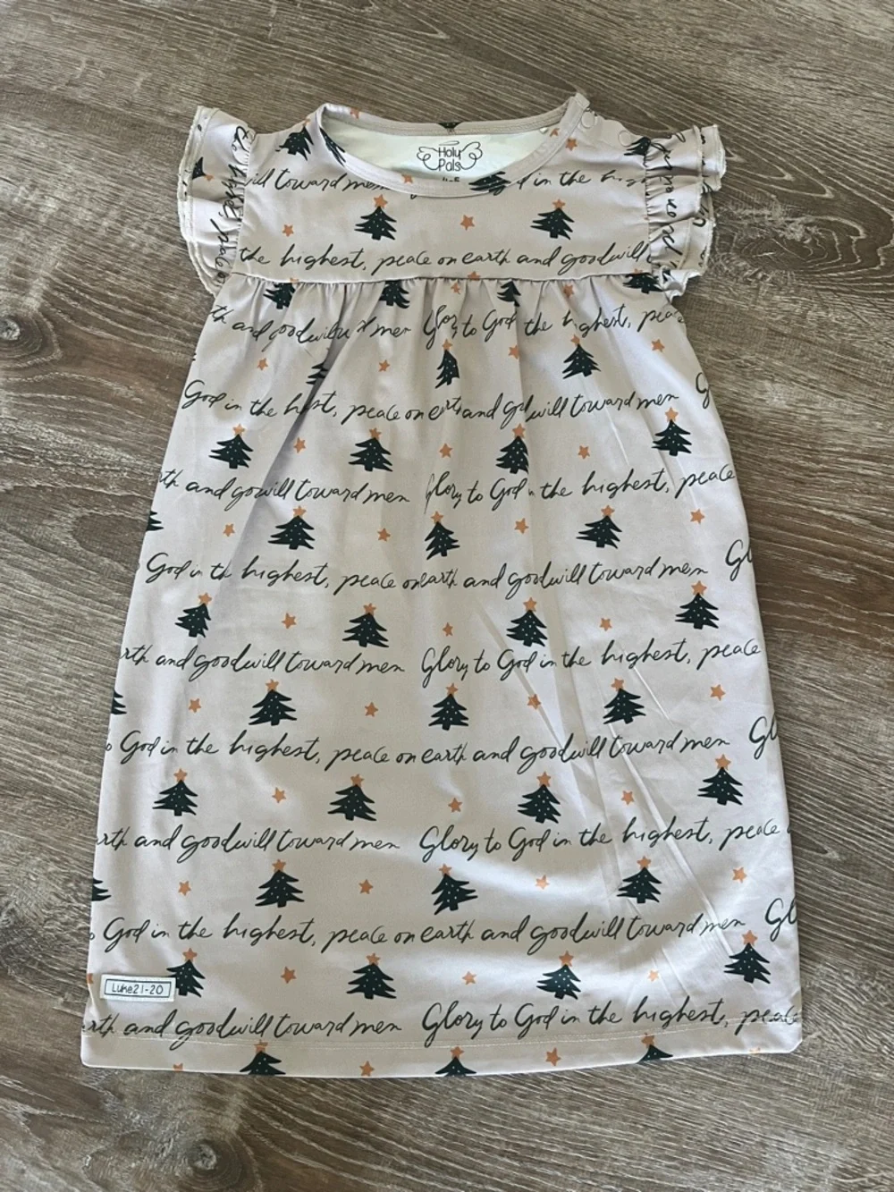 Holy Pals NWOT Glory to God Nightgown size 4-5